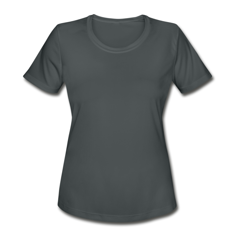 Women's Moisture Wicking Performance T-Shirt - charcoal