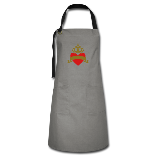 Artisan Apron - gray/black
