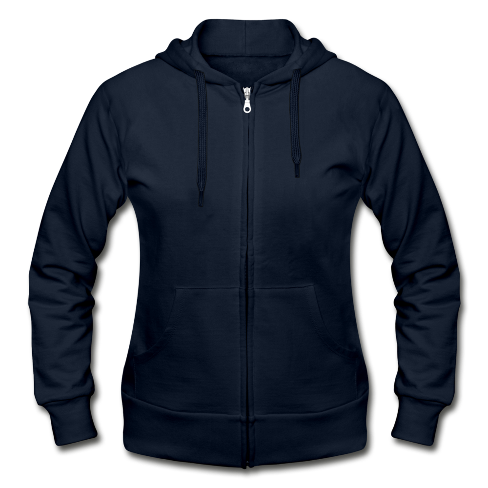 Gildan Heavy Blend Women's Zip Hoodie - navy