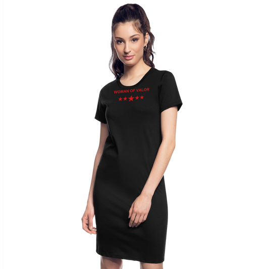 Women's T-Shirt Dress - black