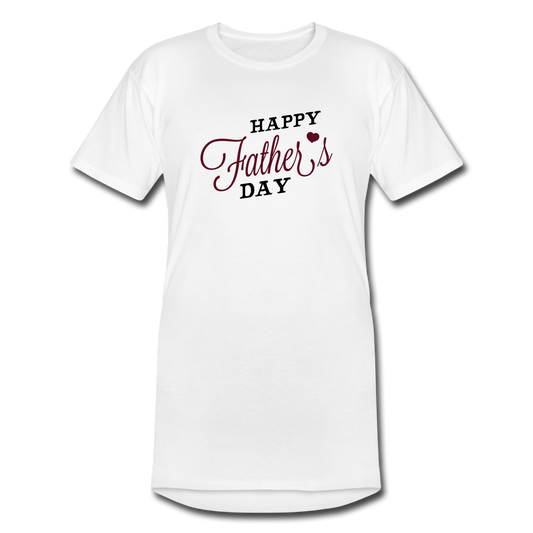 Men’s Long Body Urban Tee - white