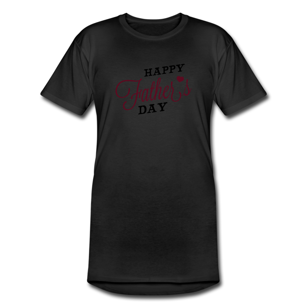 Men’s Long Body Urban Tee - black