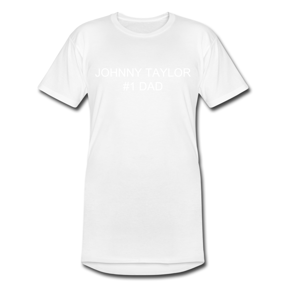Men’s Long Body Urban Tee - white
