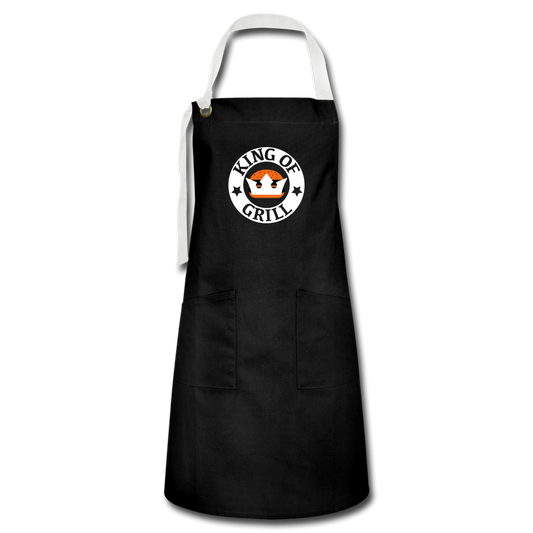 Artisan Apron - black/white