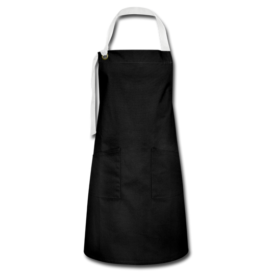 Artisan Apron - black/white