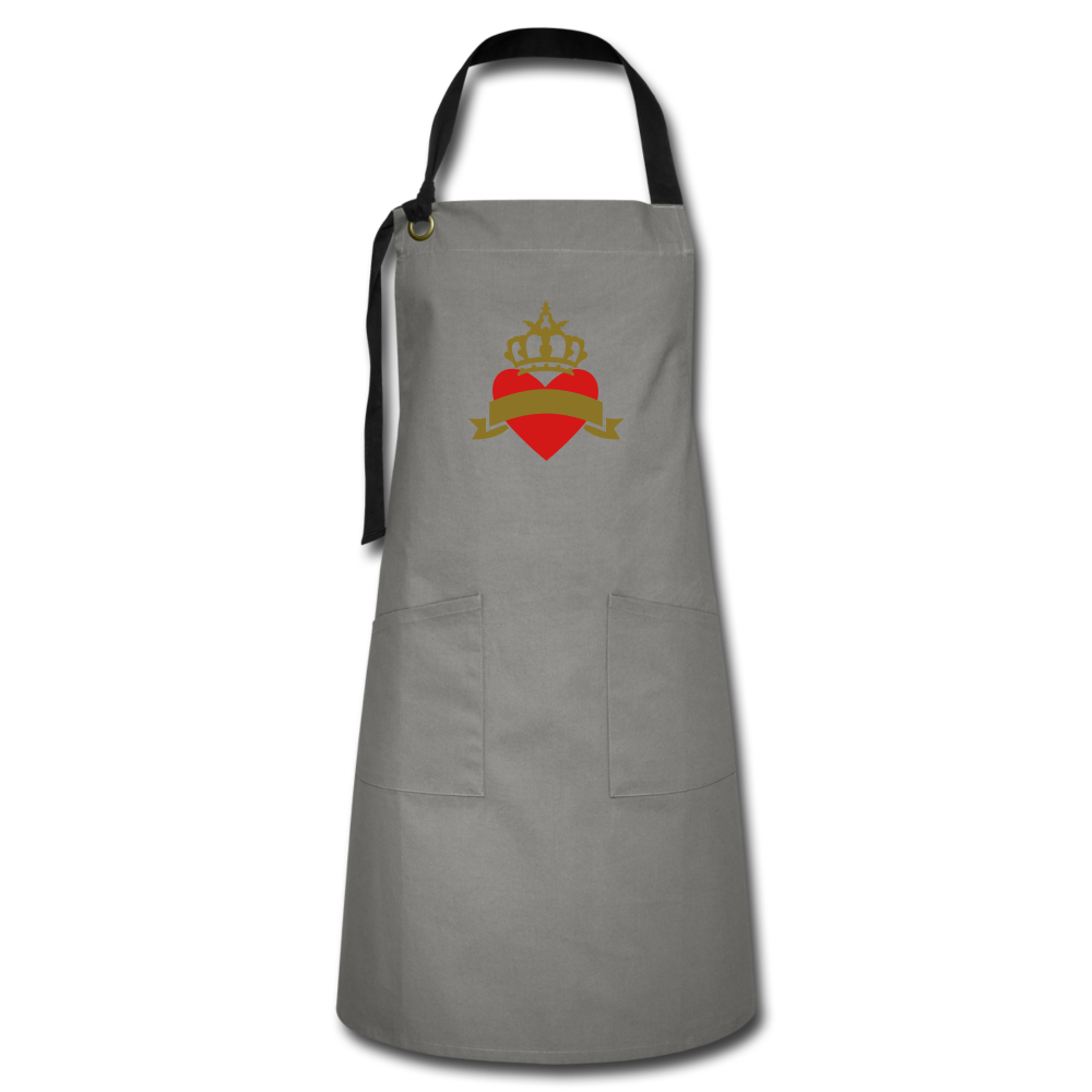 Artisan Apron - gray/black